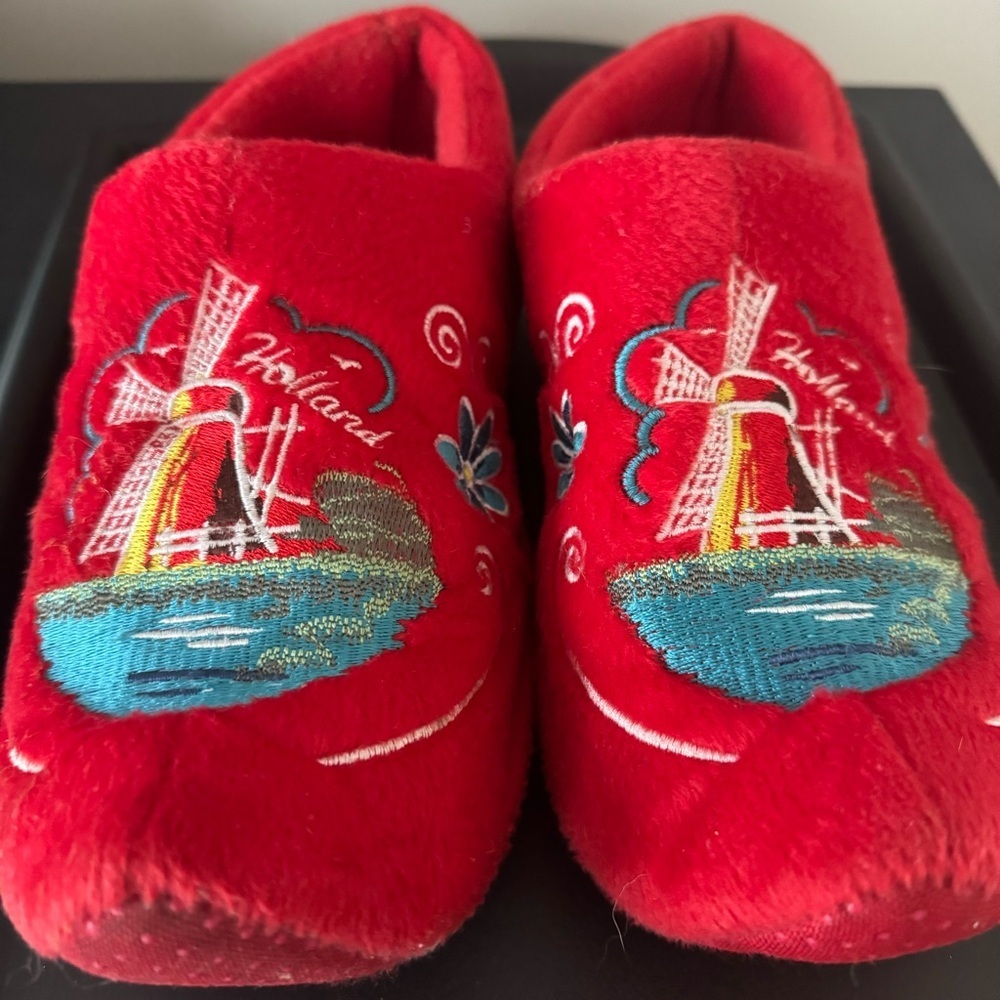 Slippers‎ From Netherlands   Wooden Shoe Style. Women’s Size 5-6